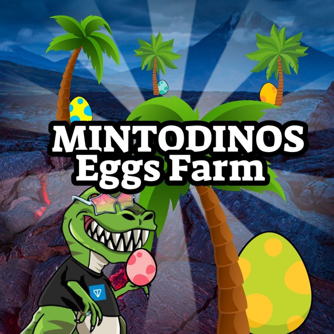 MINTODINOS Eggs Farm App Logo