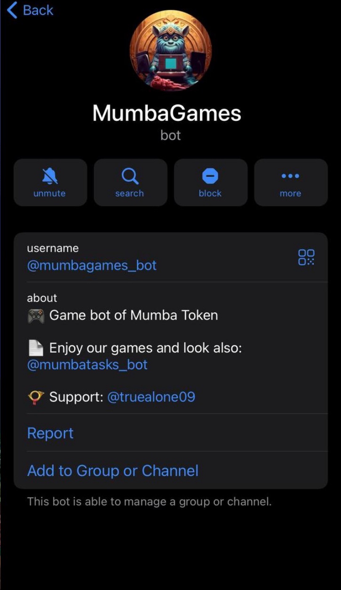 Mumba Games App Image