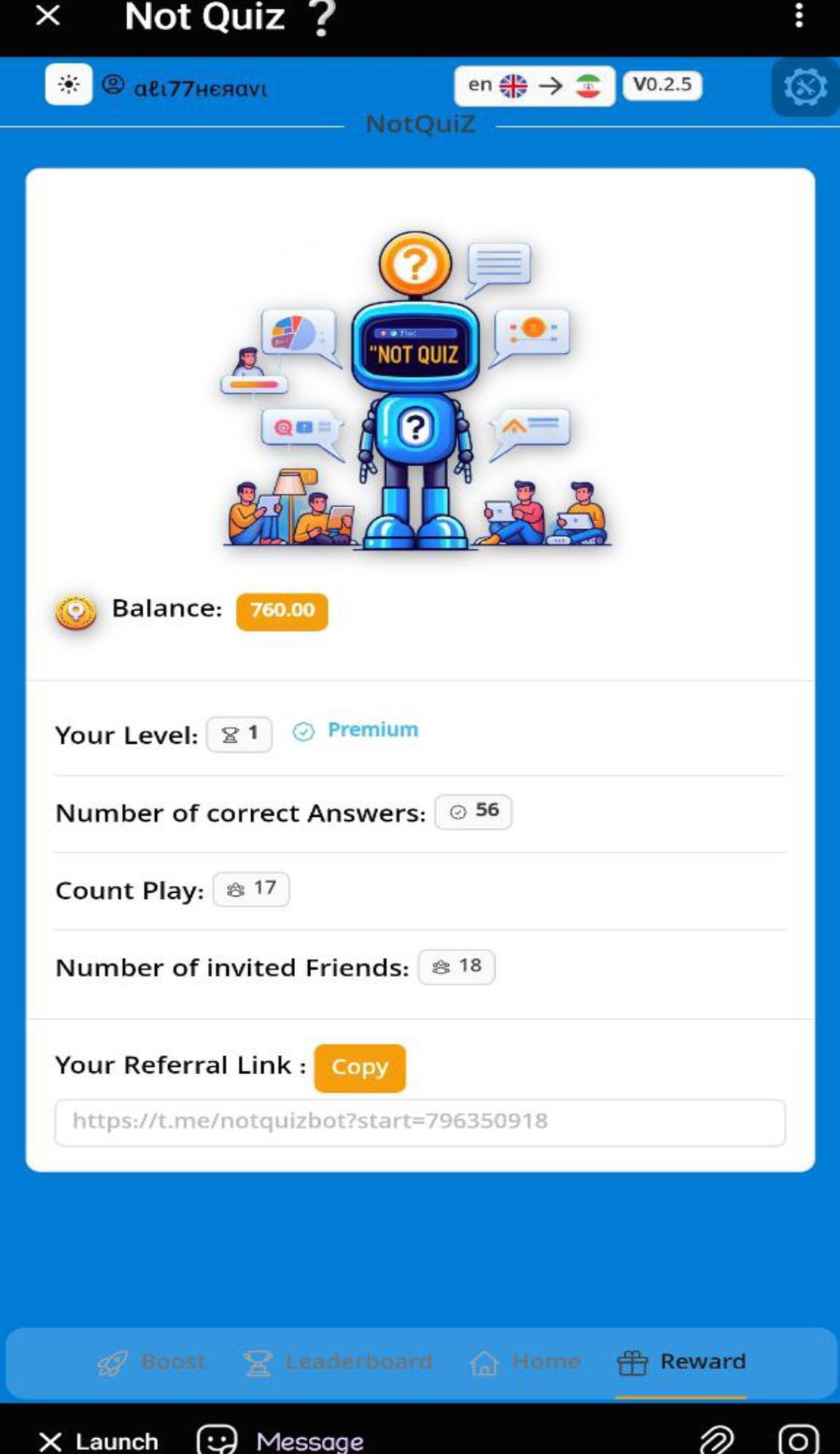 Not Quiz App Image