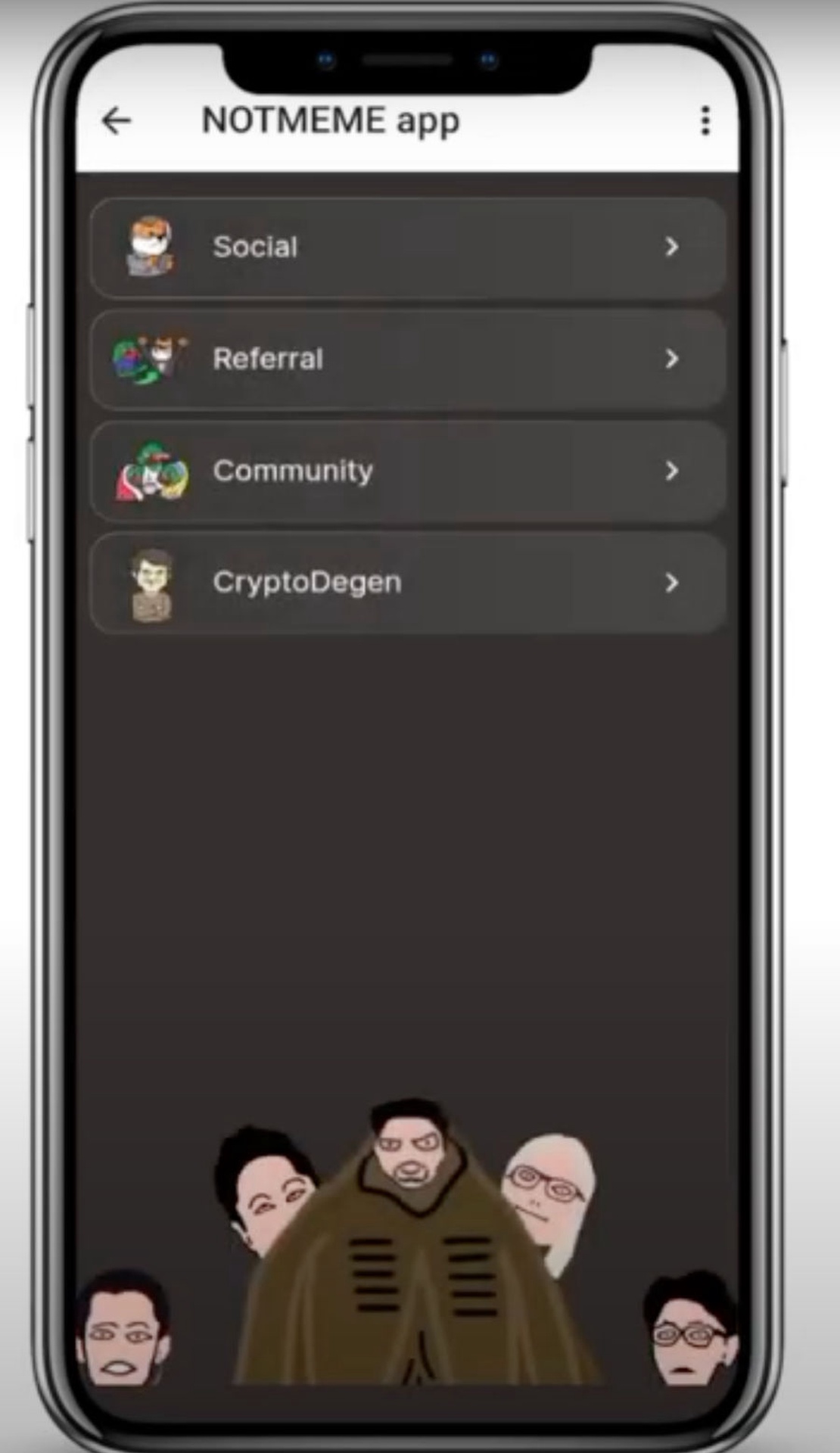 NOTMEME app App Image