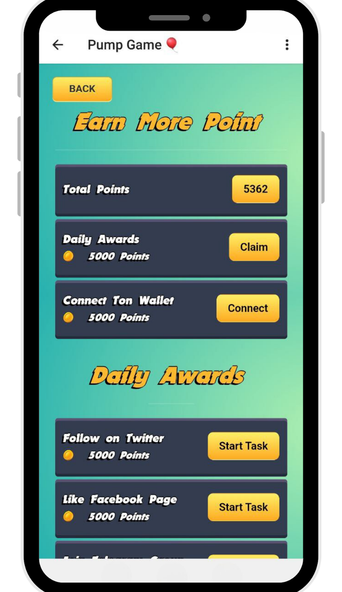 Pump Game App Image