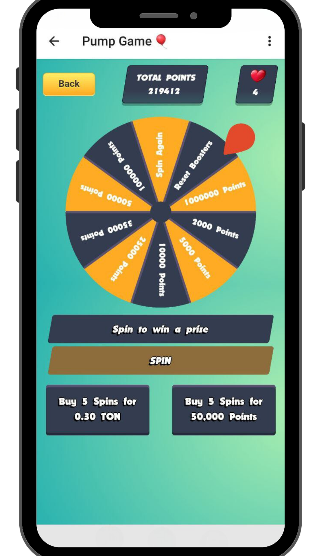 Pump Game App Image