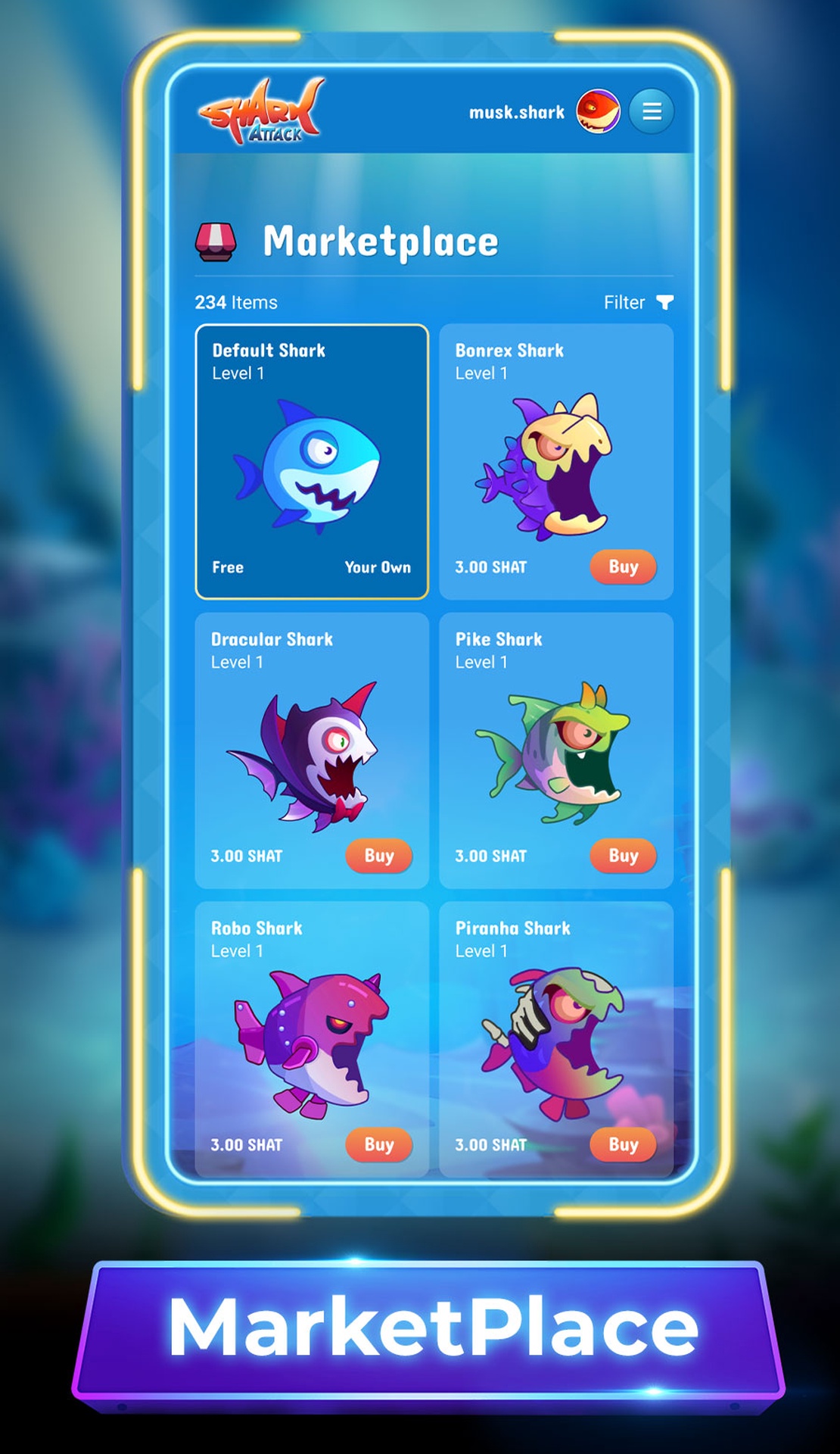 Shark Attack App Image