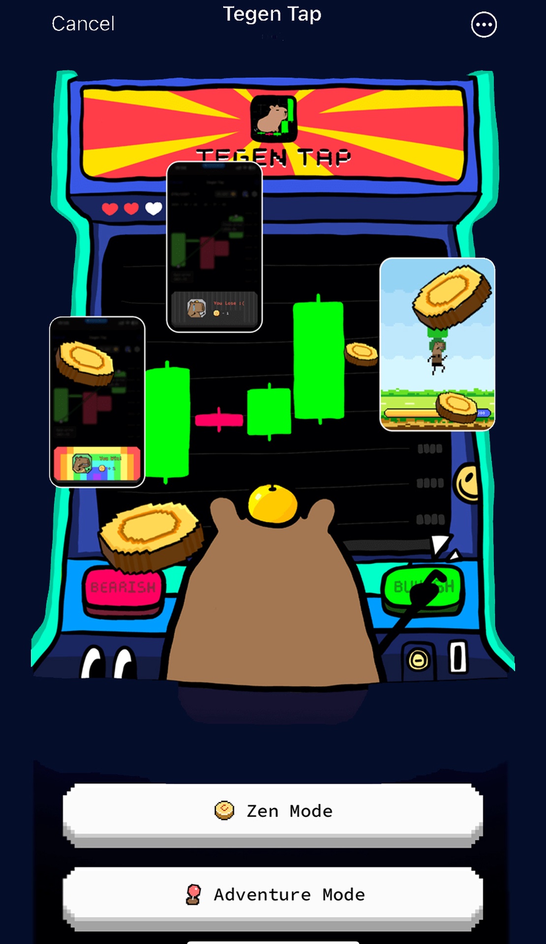 Tegen Tap App Image