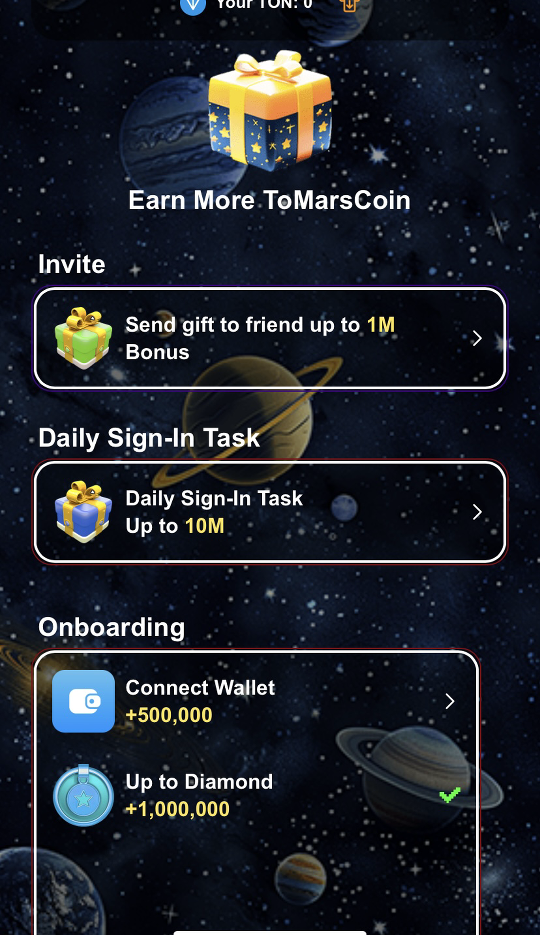 ToMarsCoin App Image
