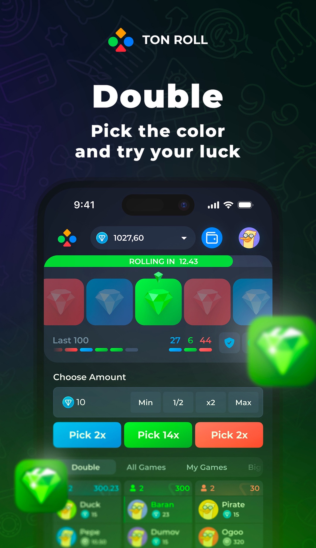 TON ROLL App Image