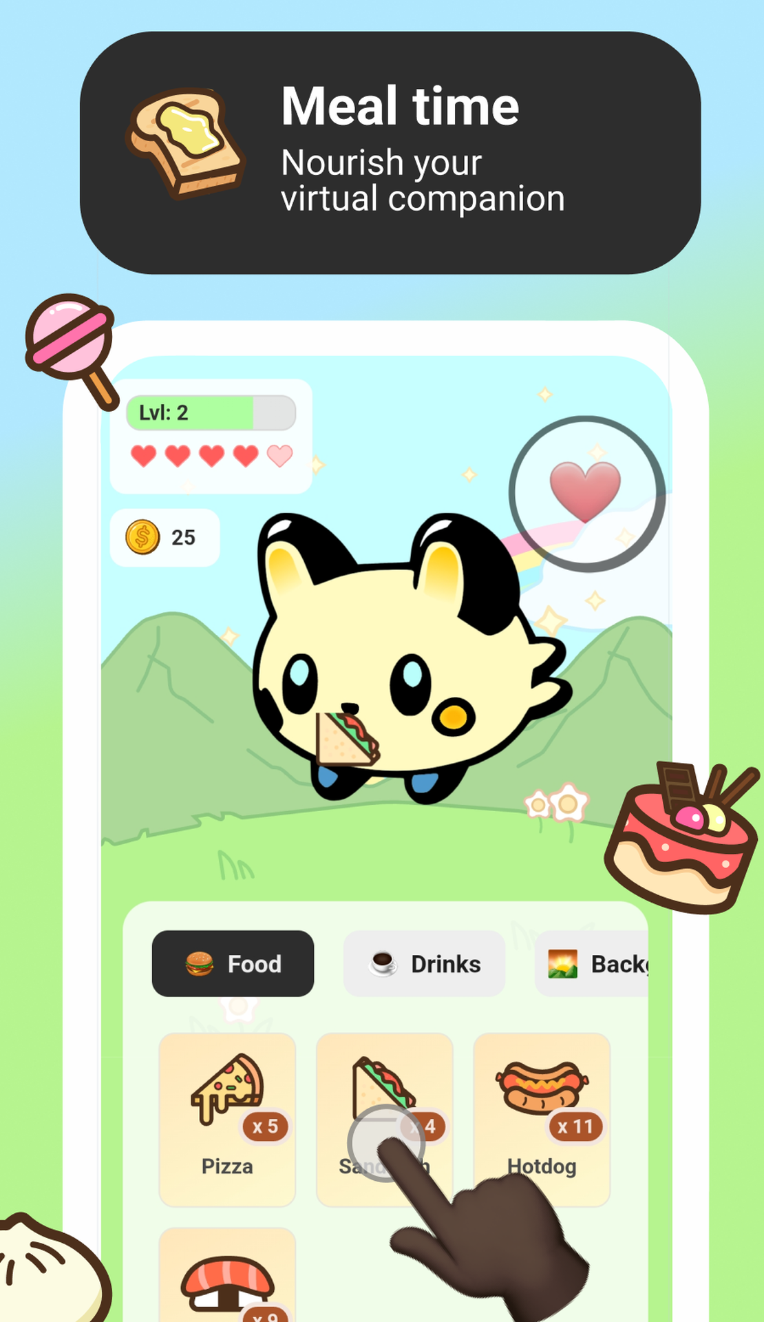 Tonagotchi App Image