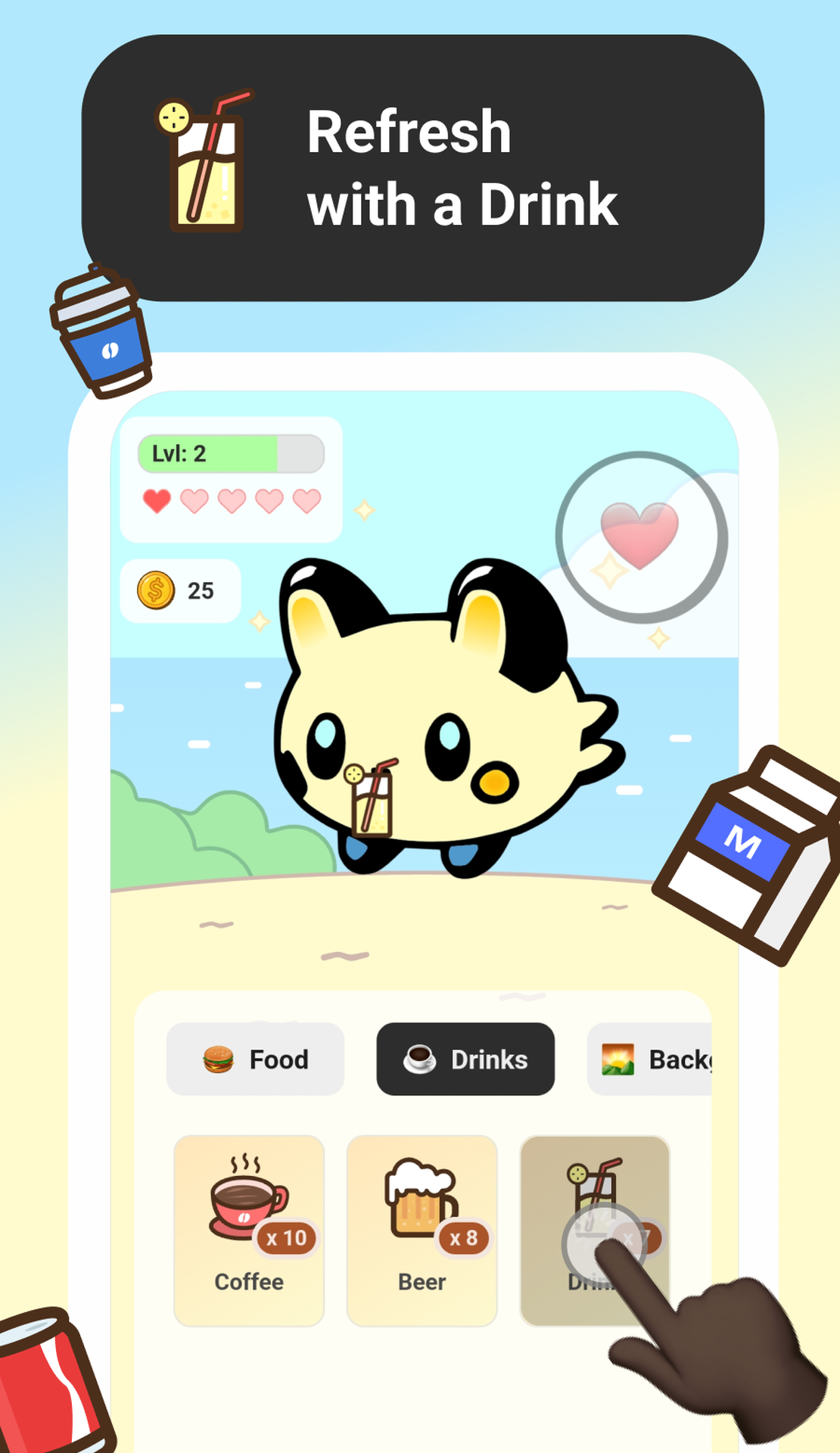Tonagotchi App Image