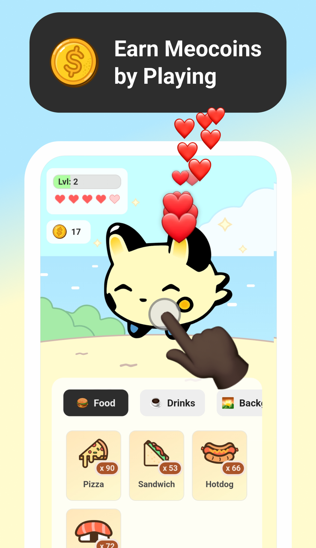 Tonagotchi App Image