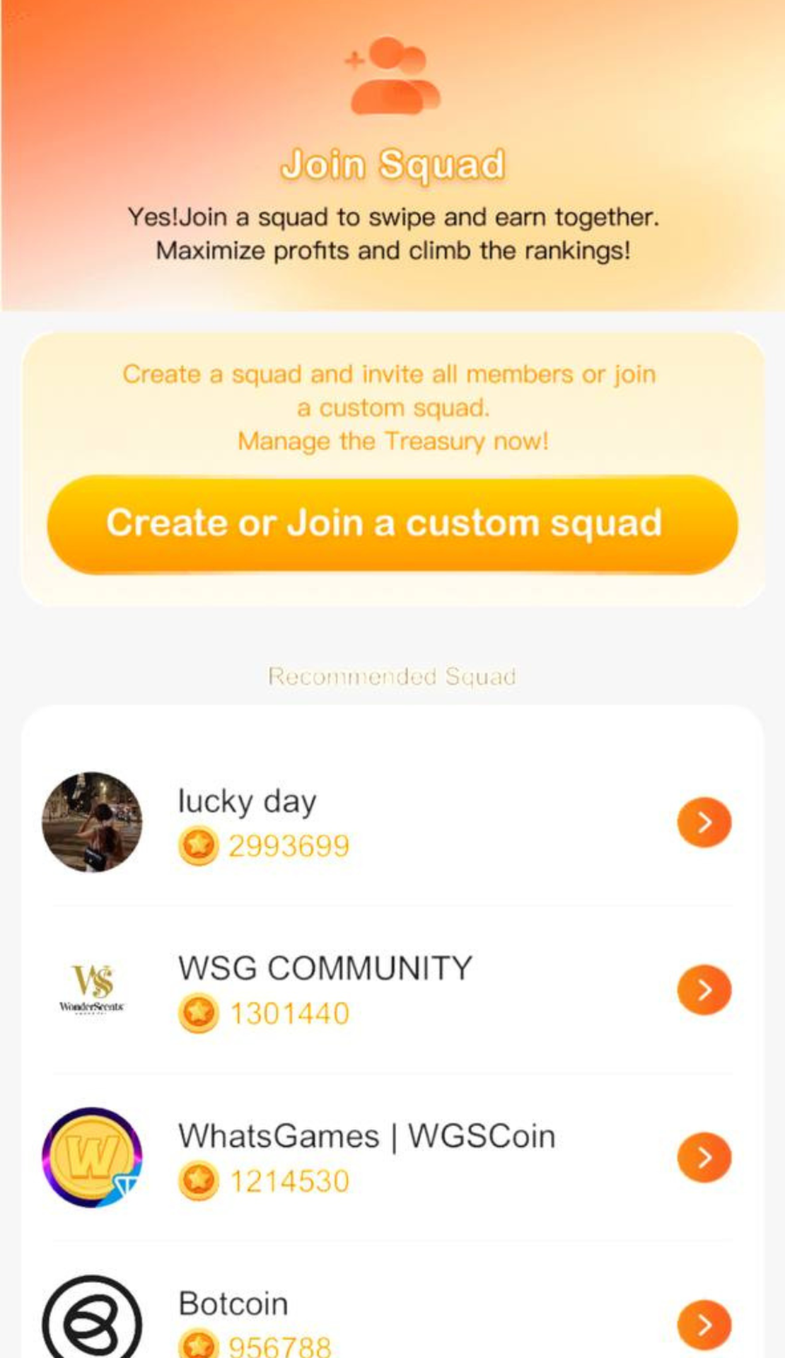 WGScoin App Image