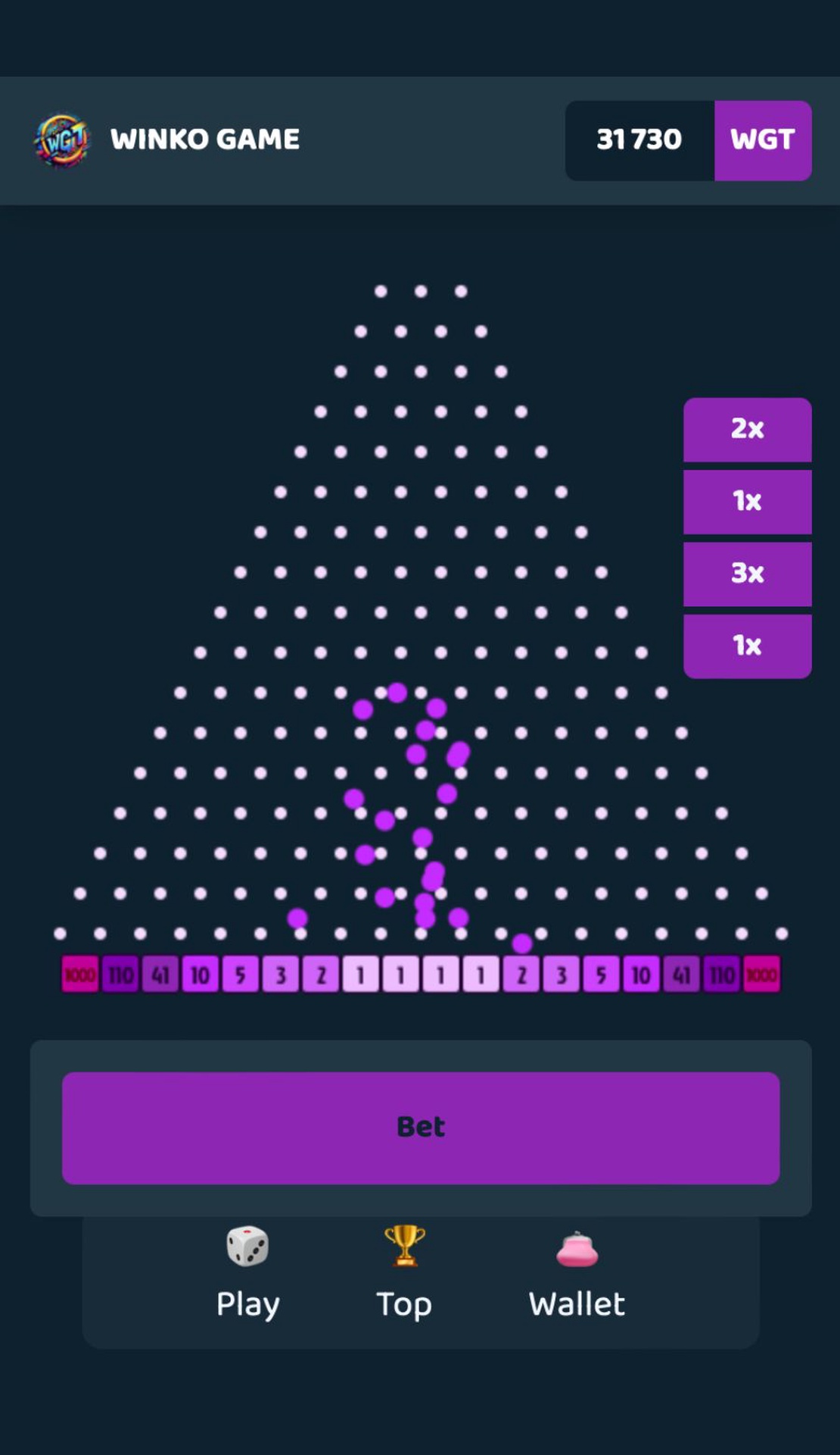 Winko Game Token App Image
