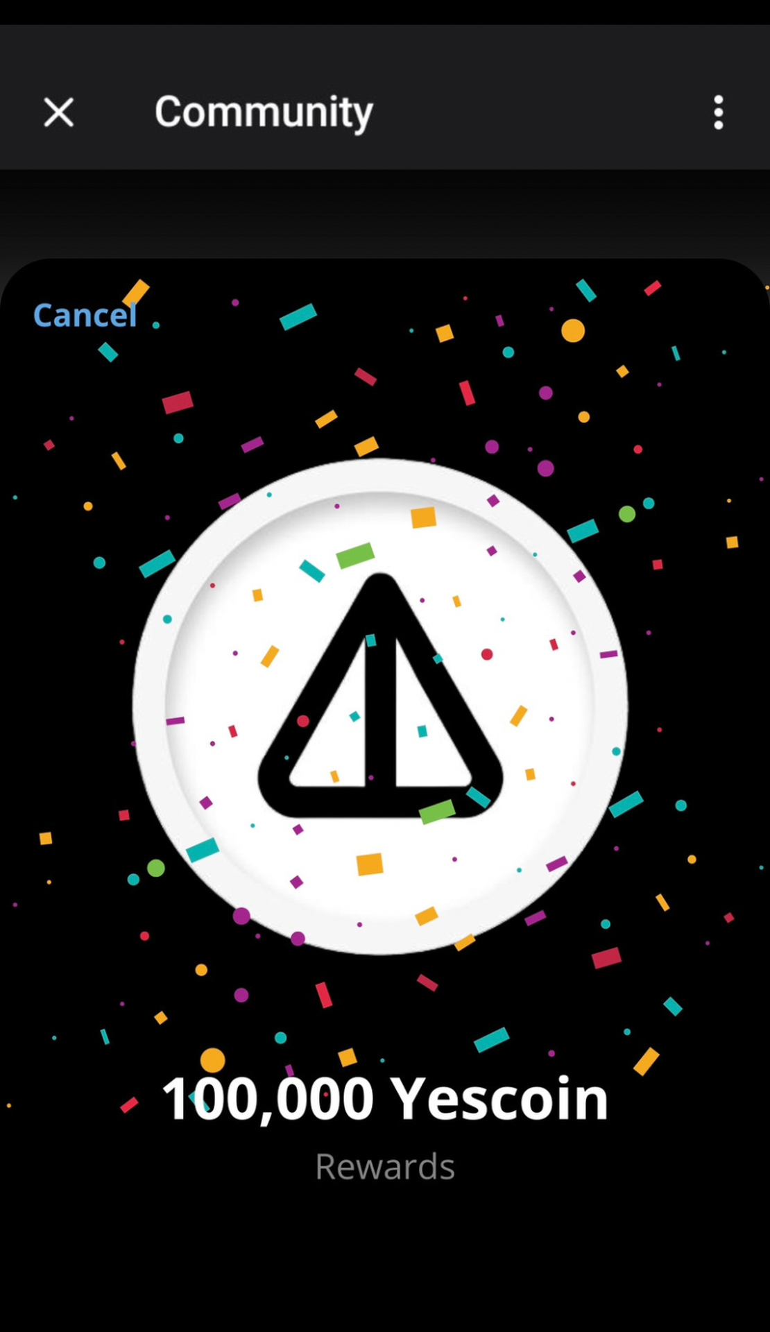 Yescoin App Image