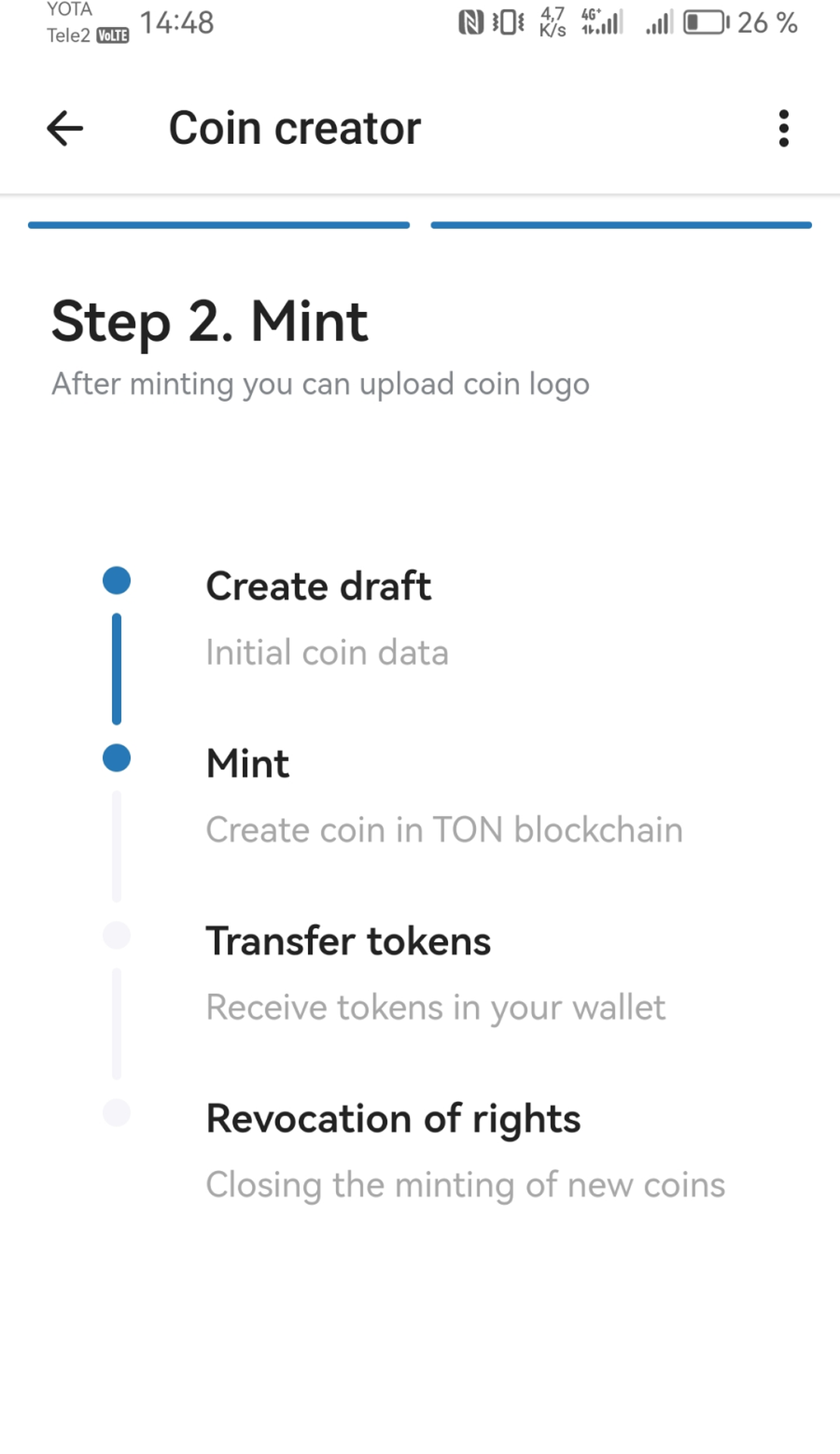 TG Coin Creator App Image