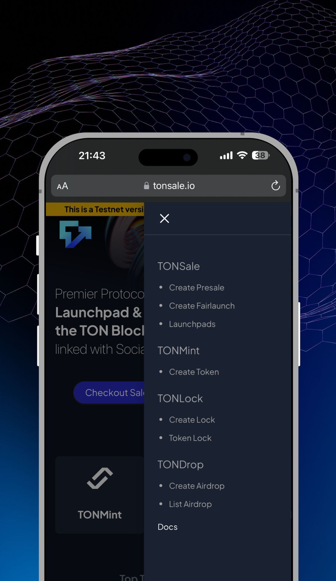 TONsale App Image