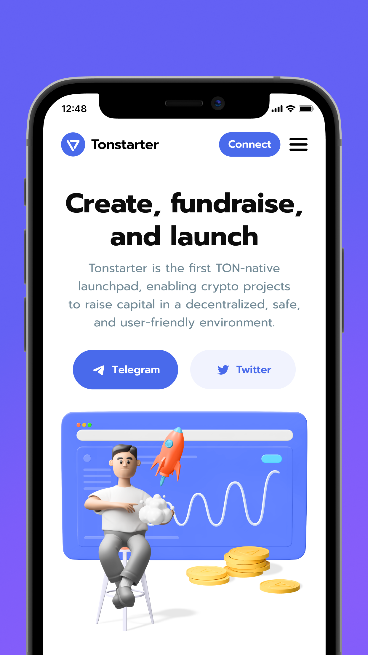Tonstarter App Image