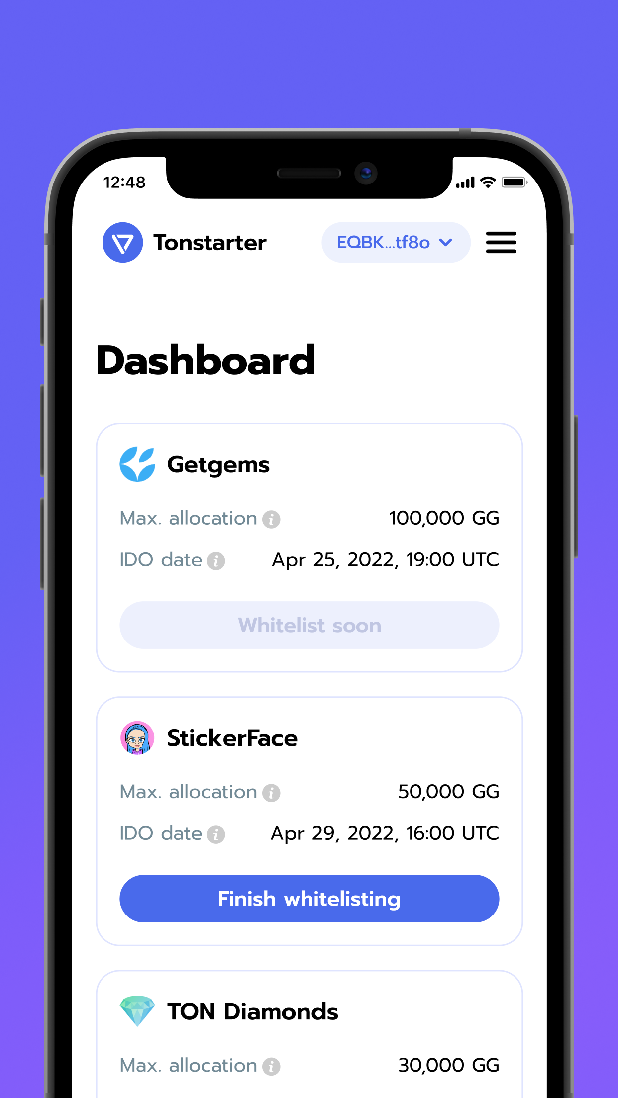 Tonstarter App Image