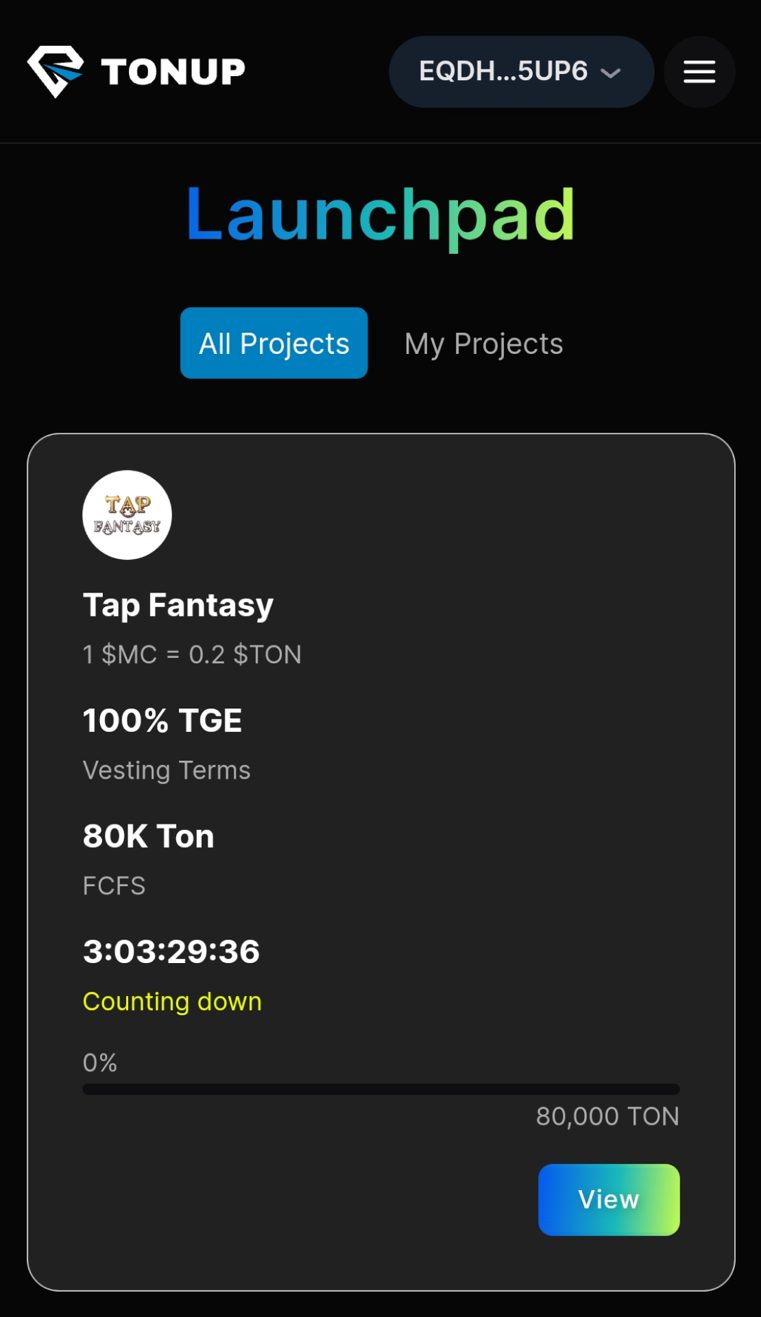 TONUP App Image