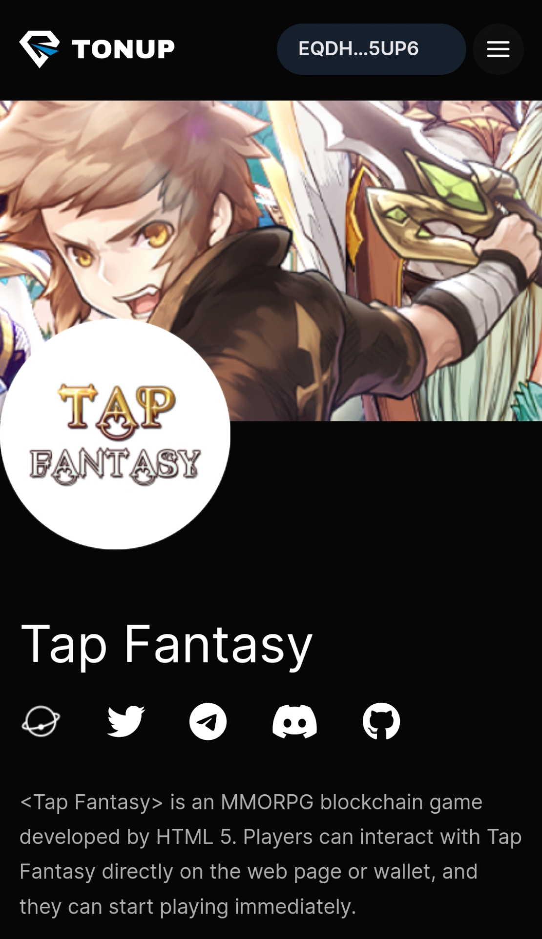 TONUP App Image
