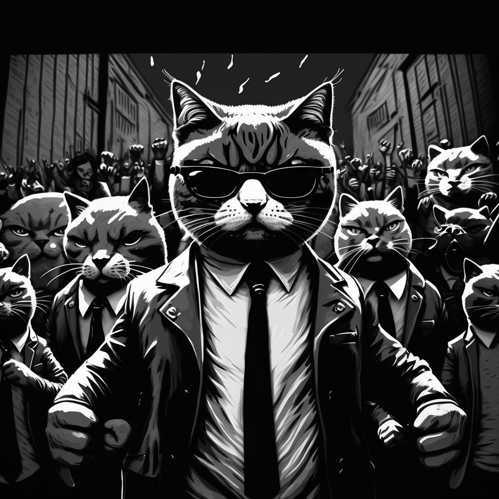 Cat Mafia NFT App Logo