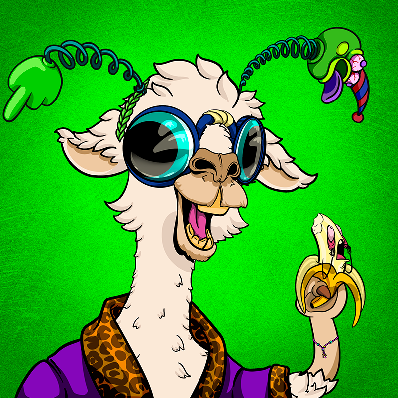 Crazy Llama Farm NFT App Image