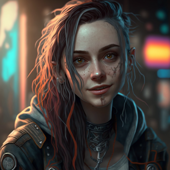 Cyberpunk World NFT App Image