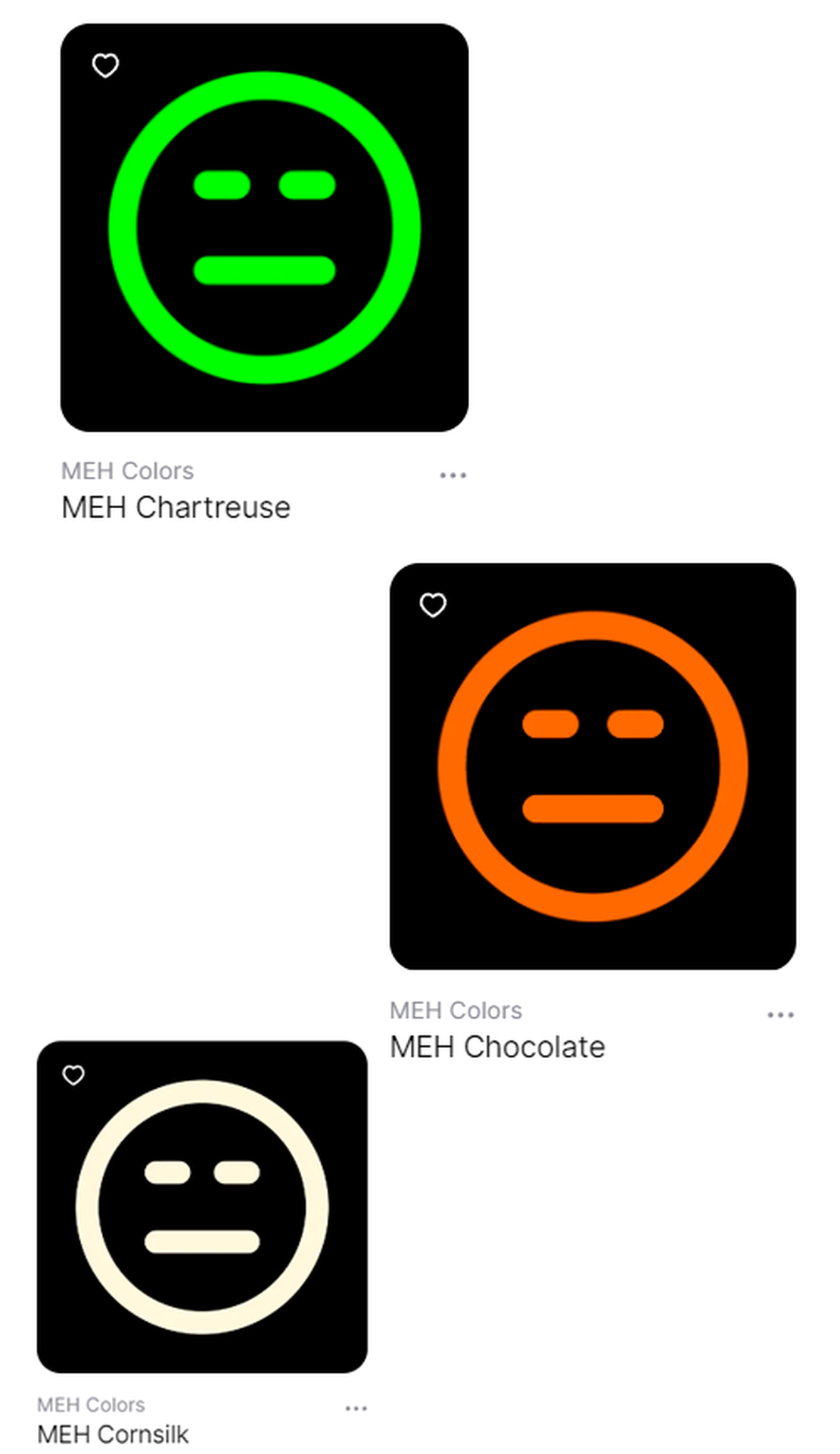 MEH Colors App Image