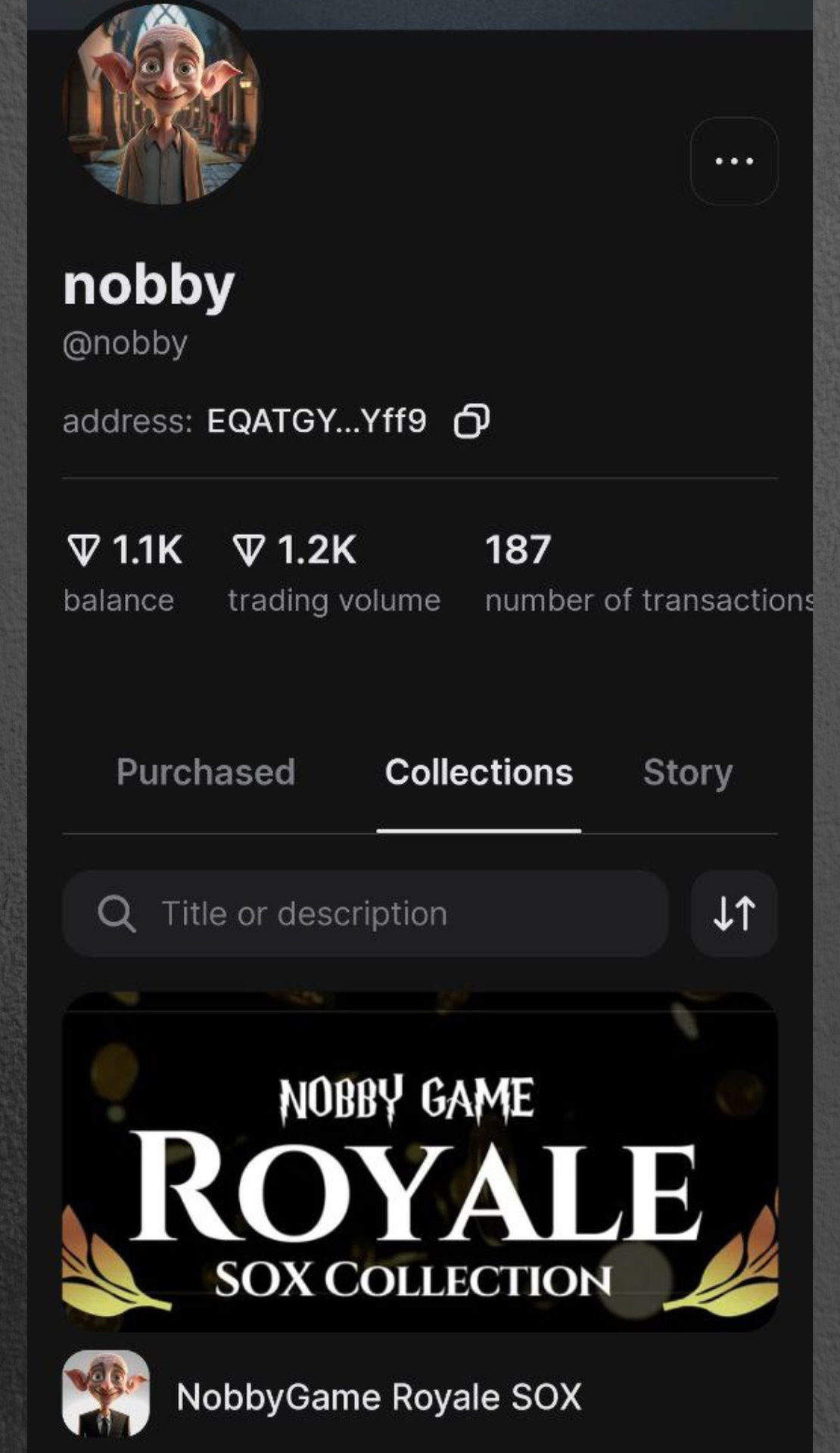 NobbyGame Royale SOX App Image
