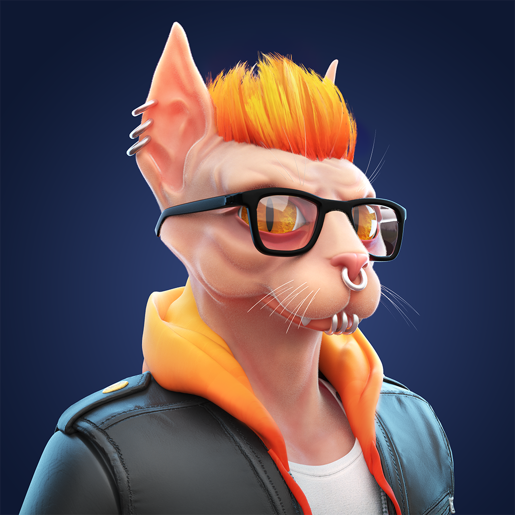 Rich Cats NFT App Logo
