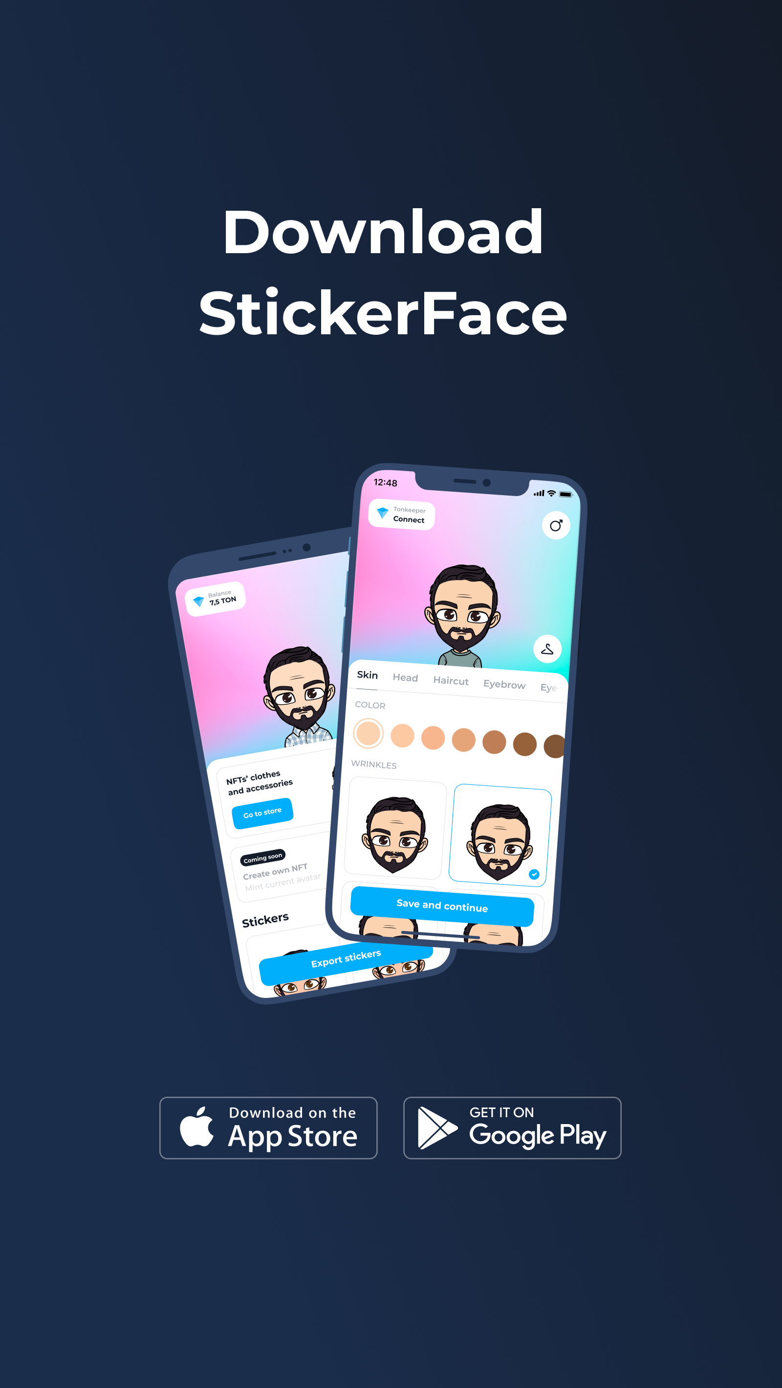 StickerFace App Image