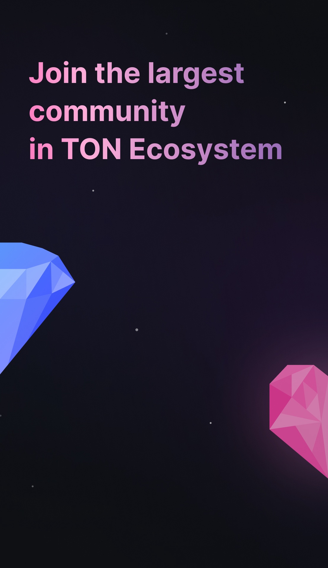 TON Diamonds NFT App Image