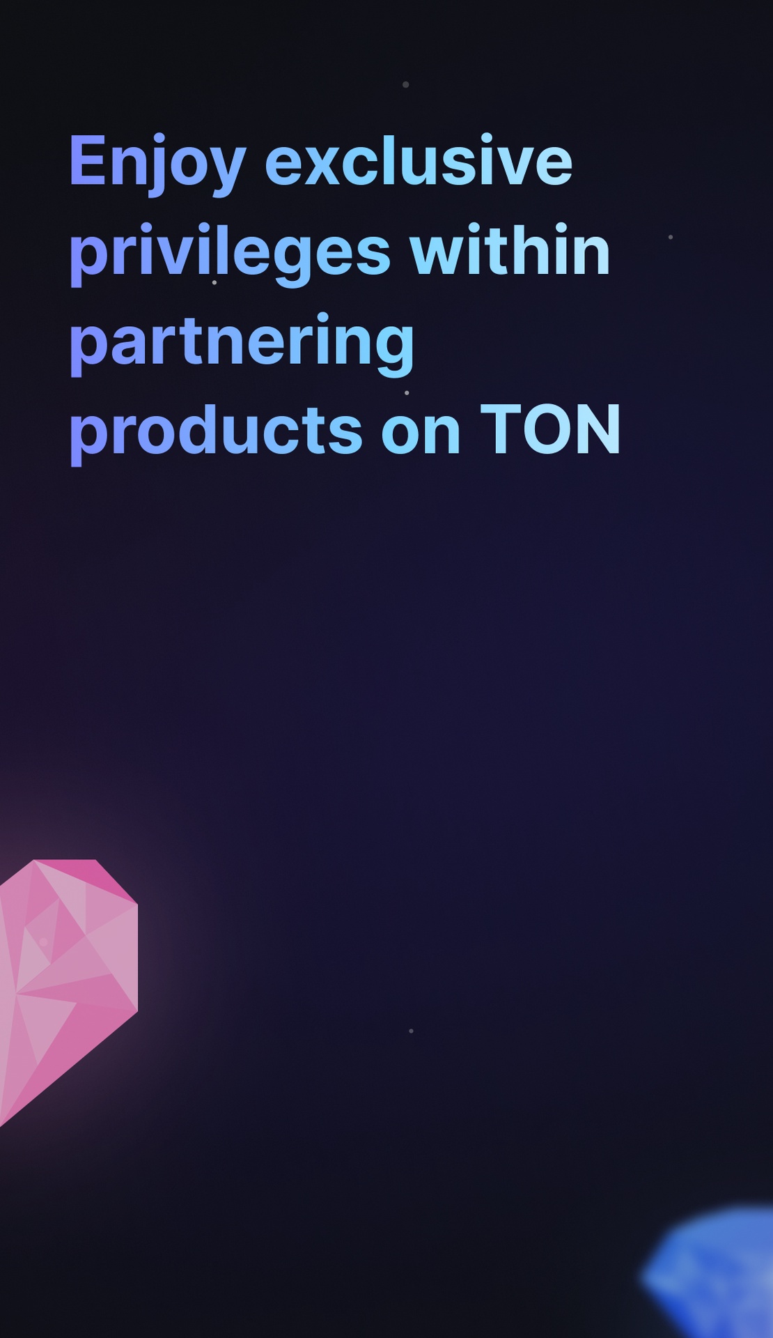 TON Diamonds NFT App Image
