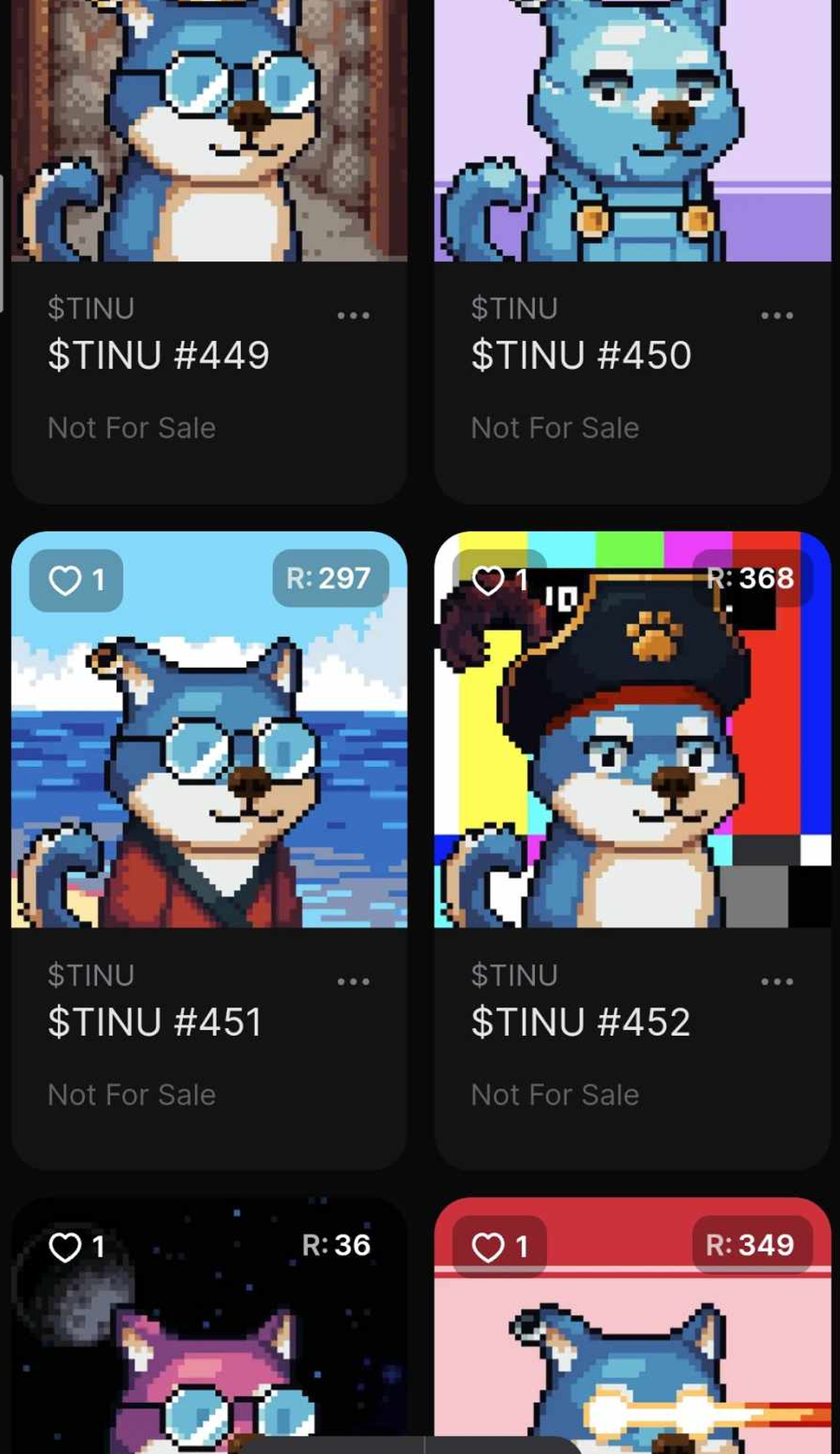Ton INU $TINU NFT App Image