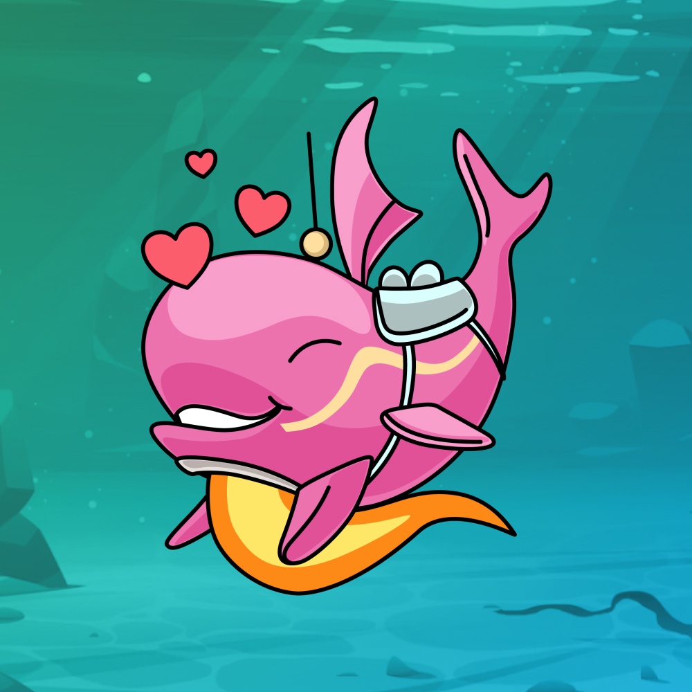 Welcome to @Whale 🐳 App Logo