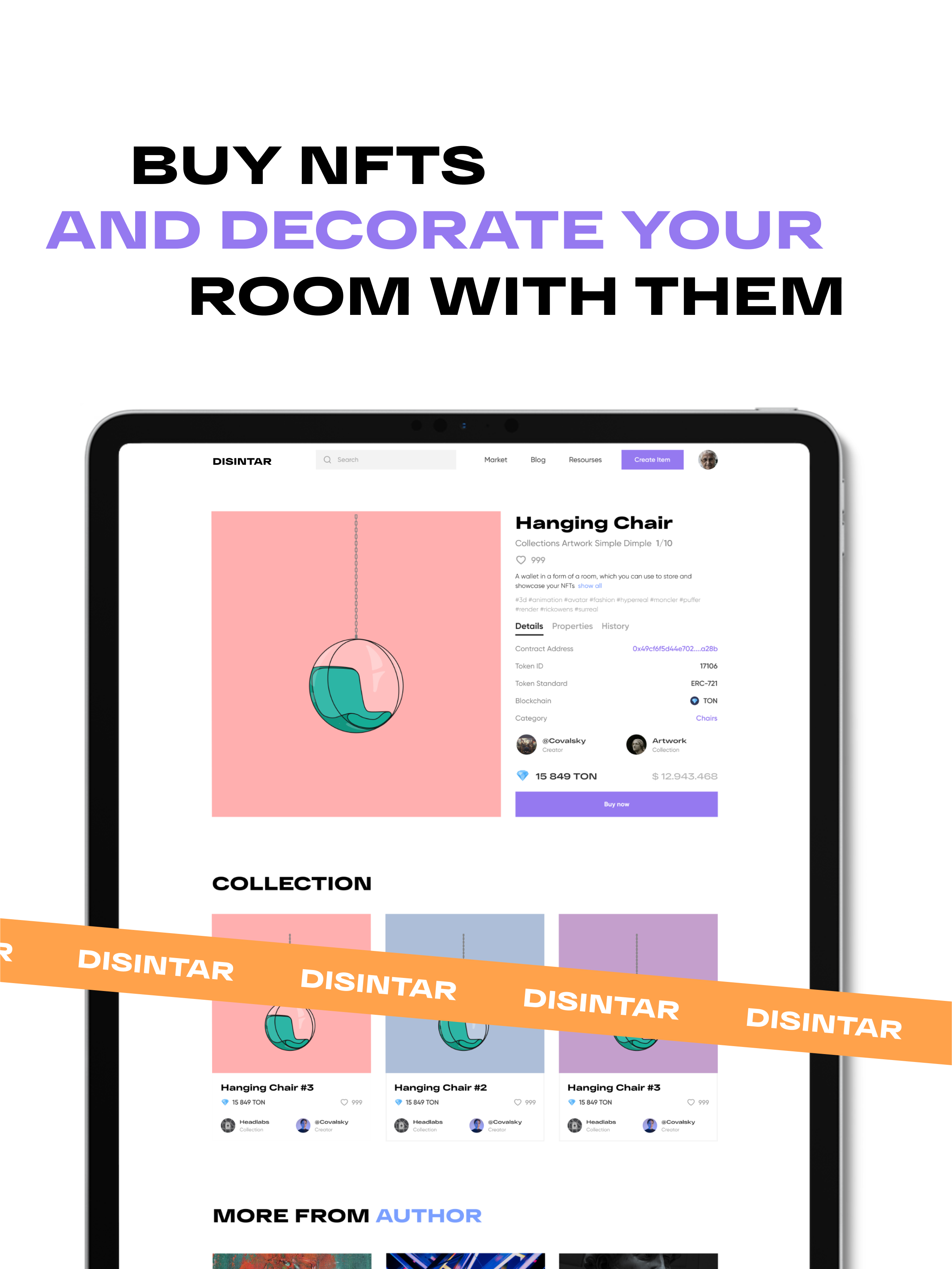 Disintar.io App Image