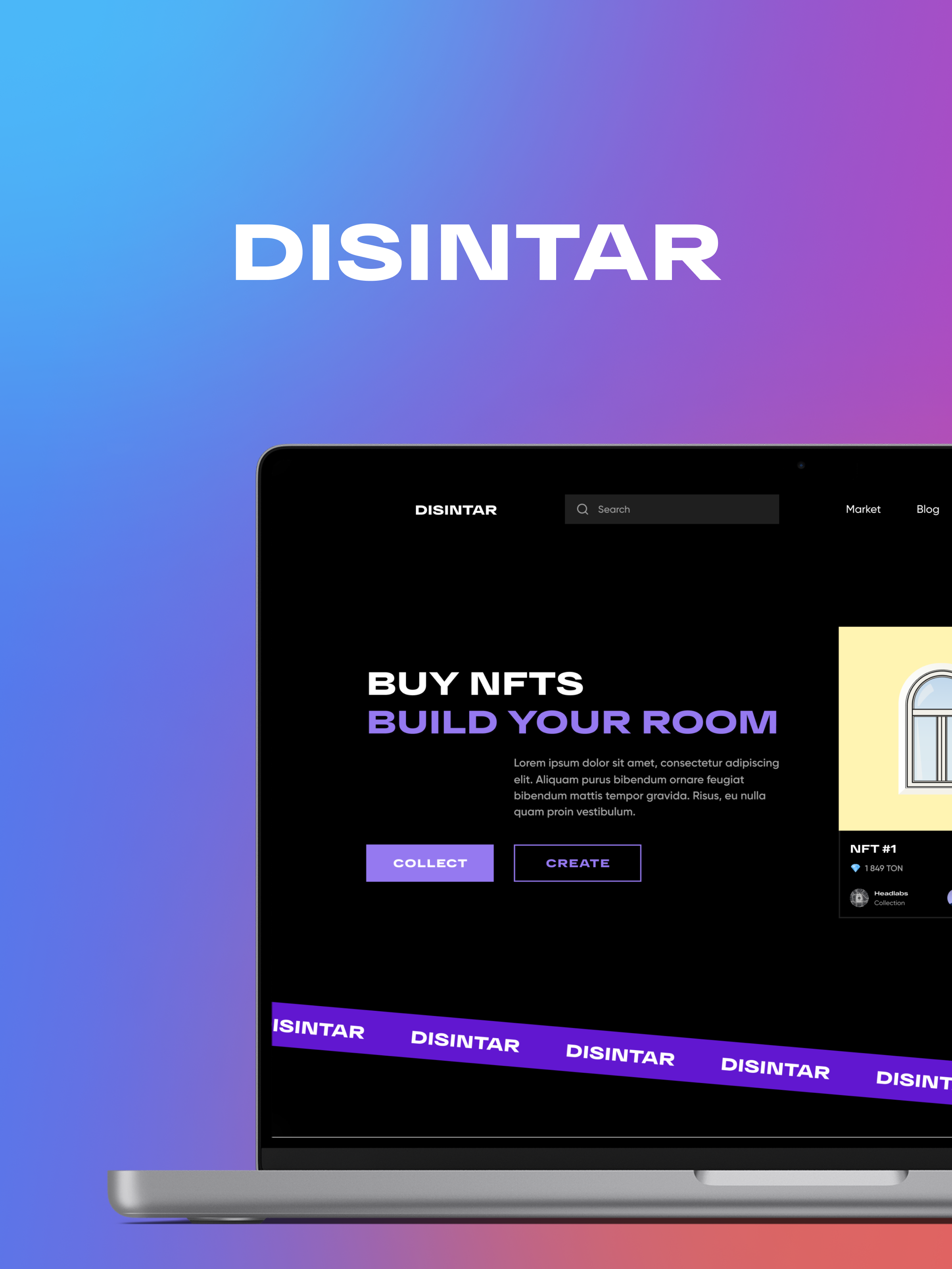 Disintar.io App Image