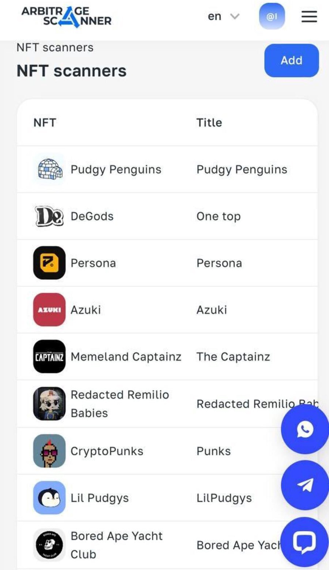 NFT Scanner App Image