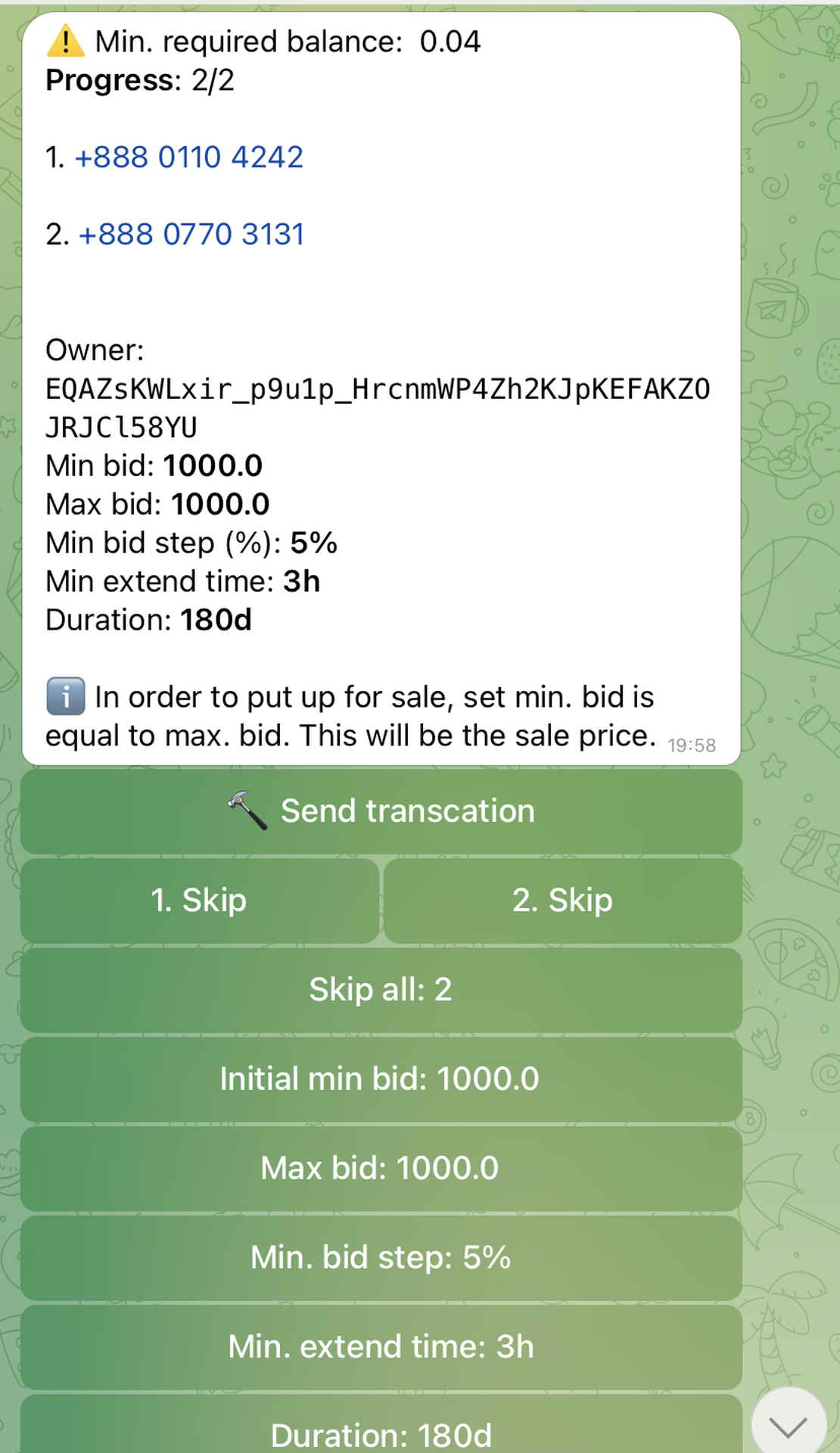 NFT TONificaror App Image