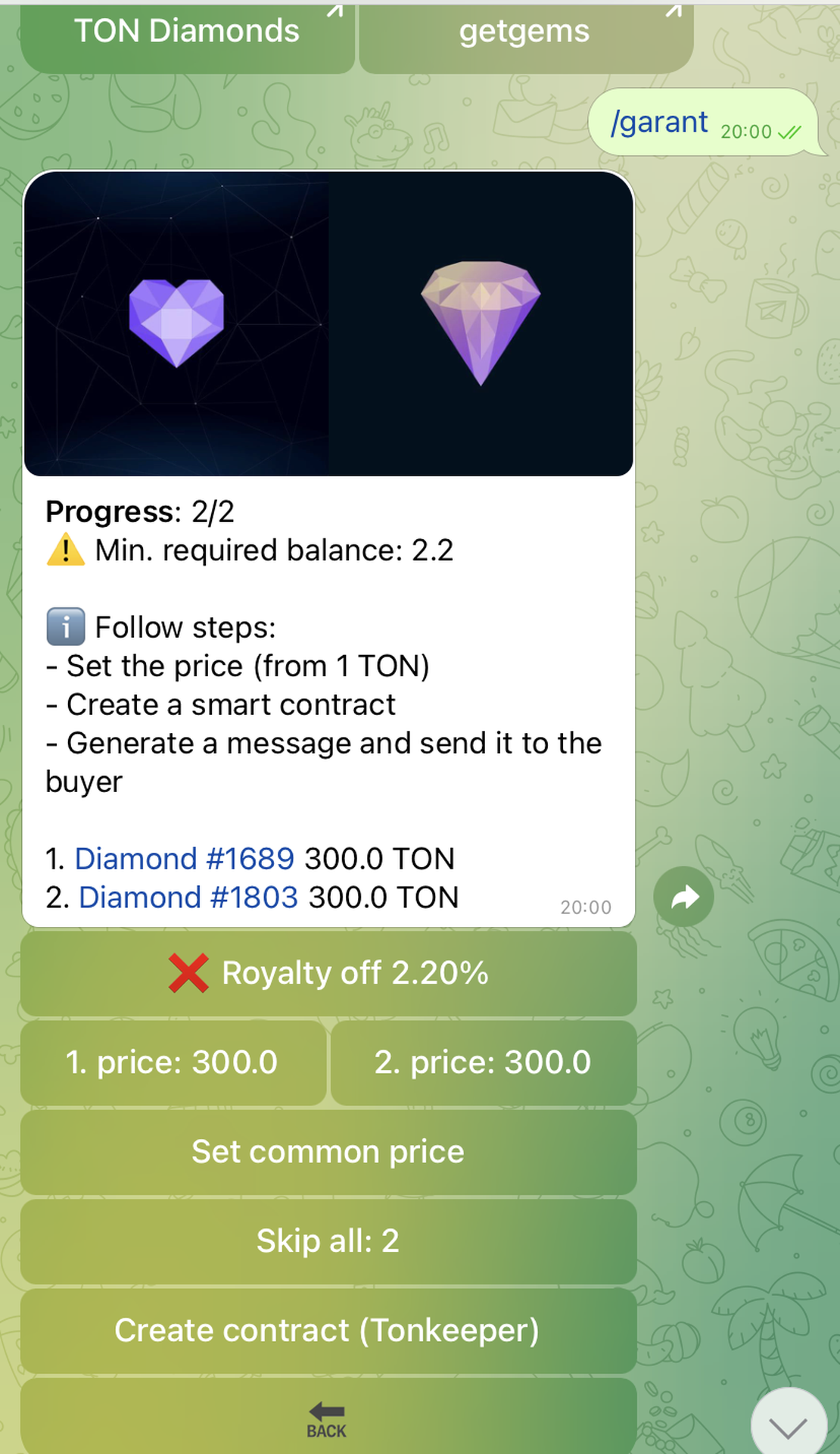 NFT TONificaror App Image