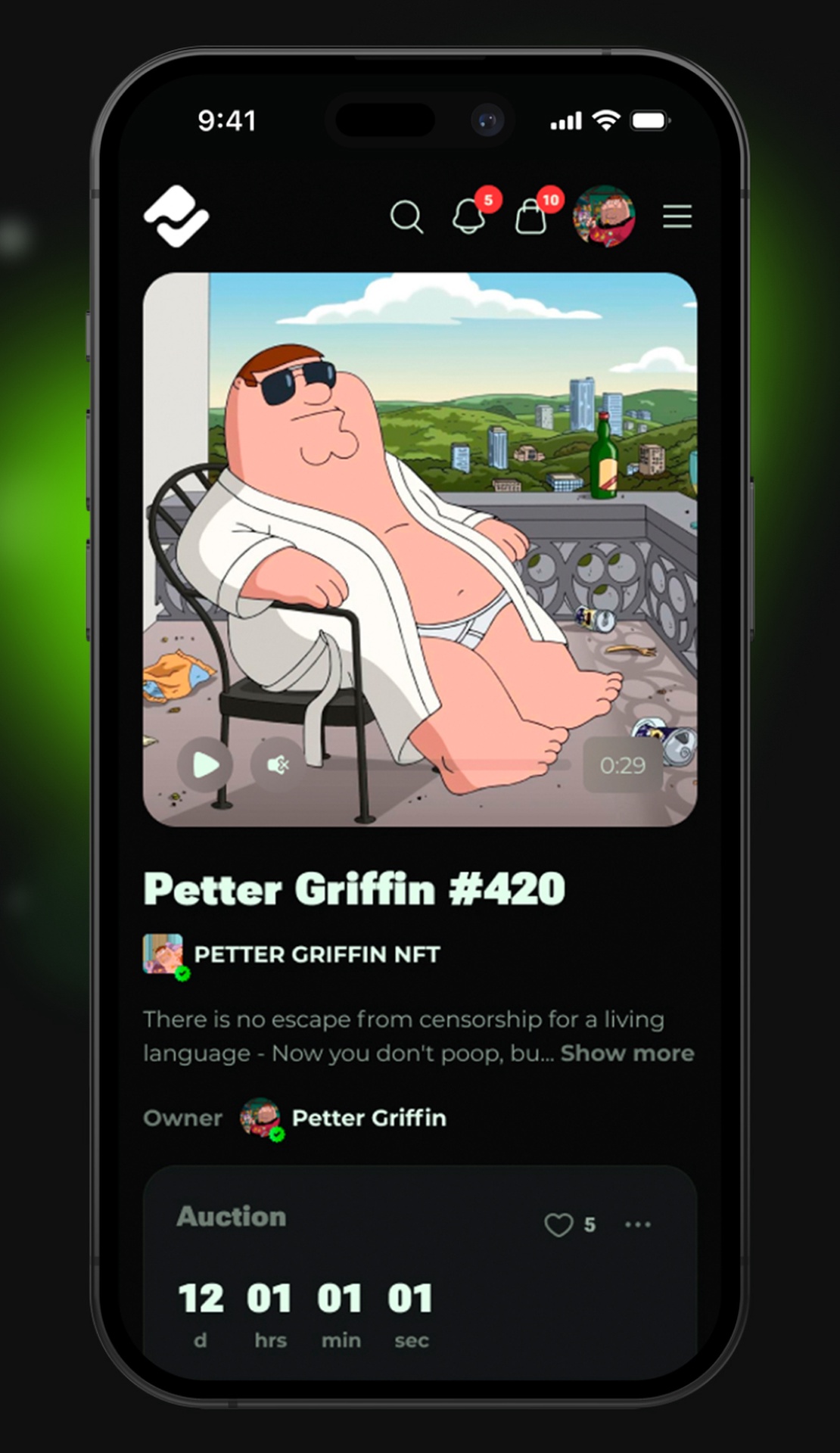 Playmuse Marketplace App Image