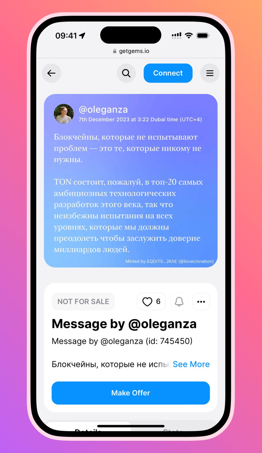 Telegram Moments App Image