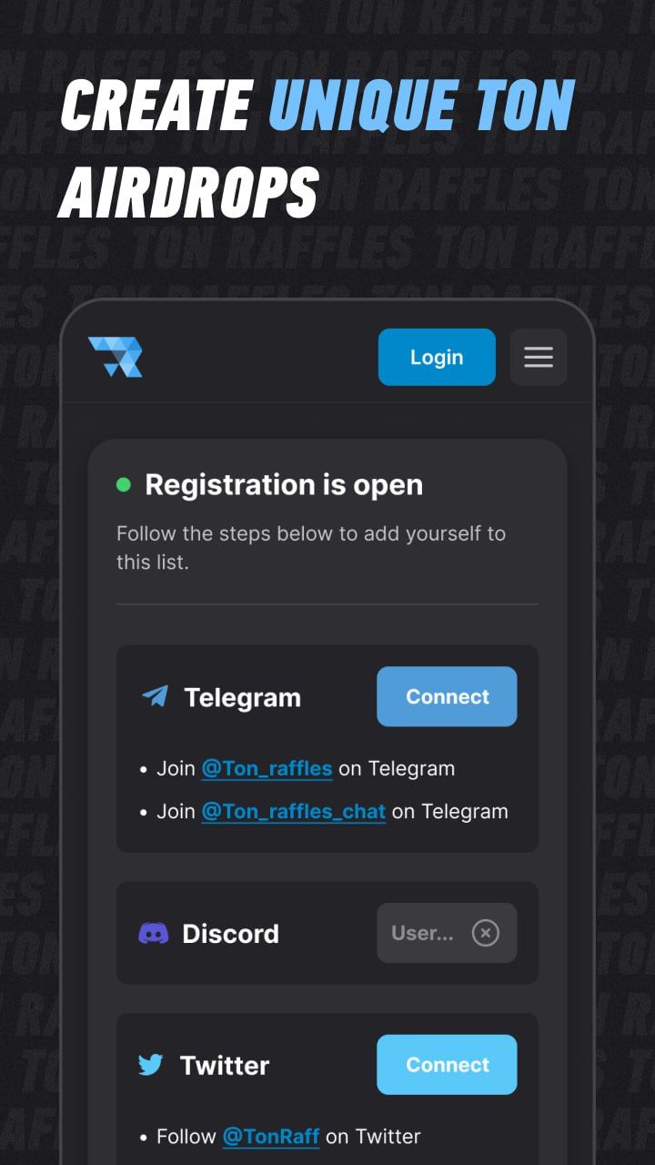 Ton Raffles App Image