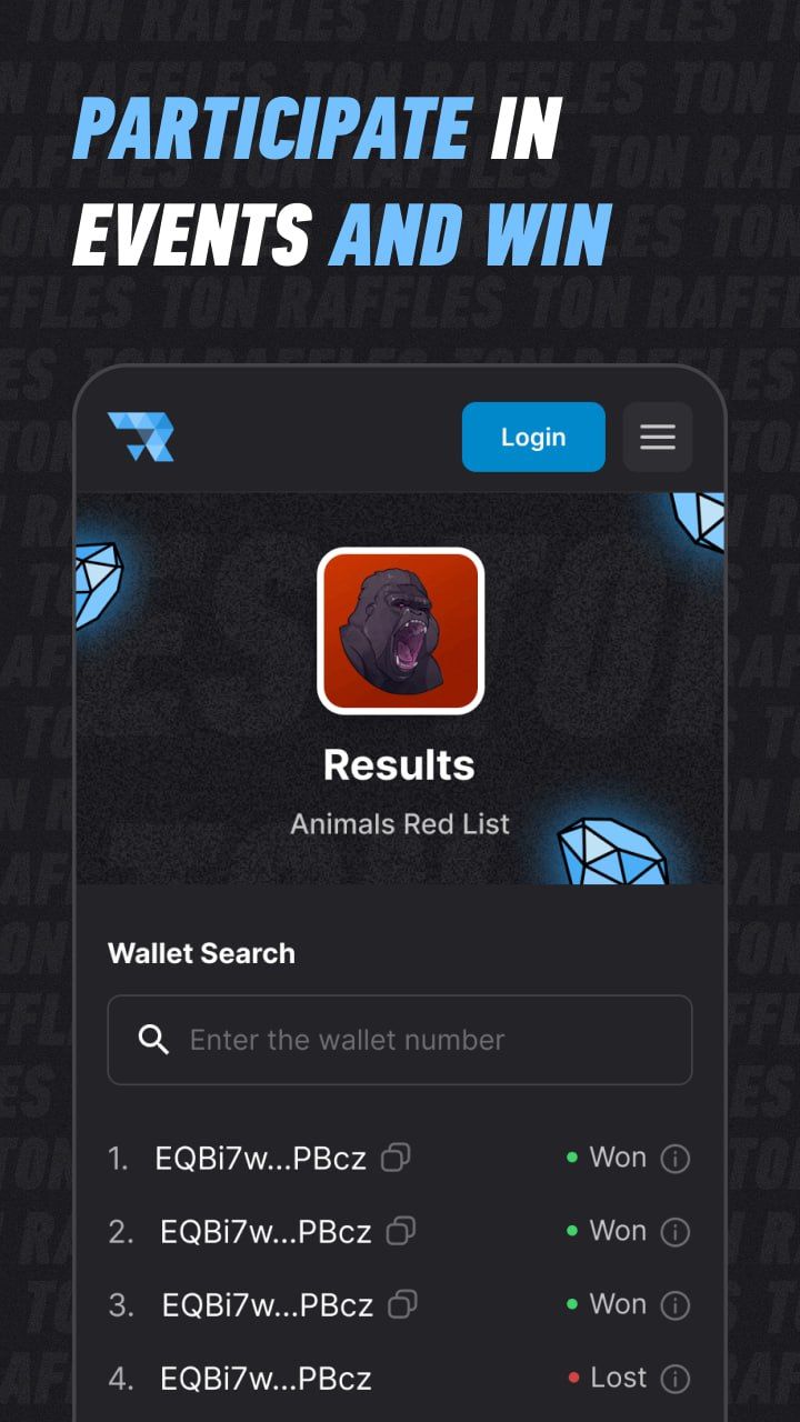 Ton Raffles App Image