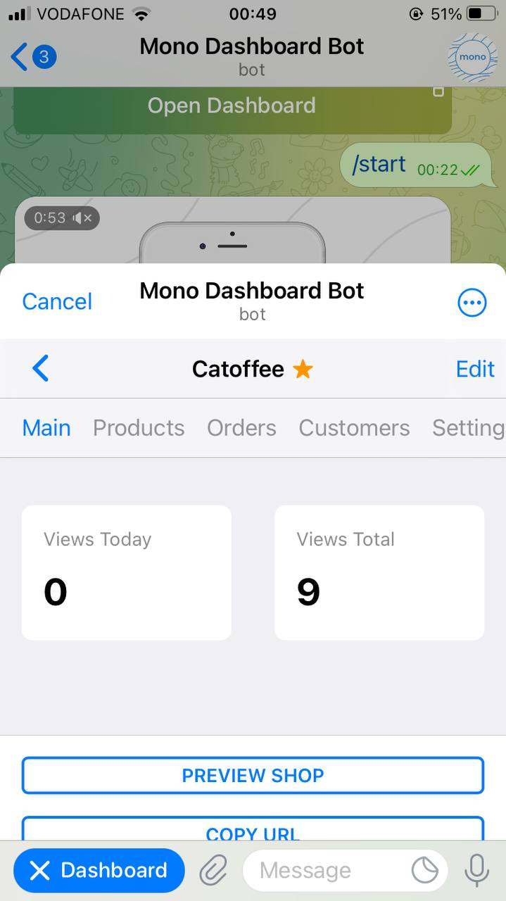 monomenu App Image