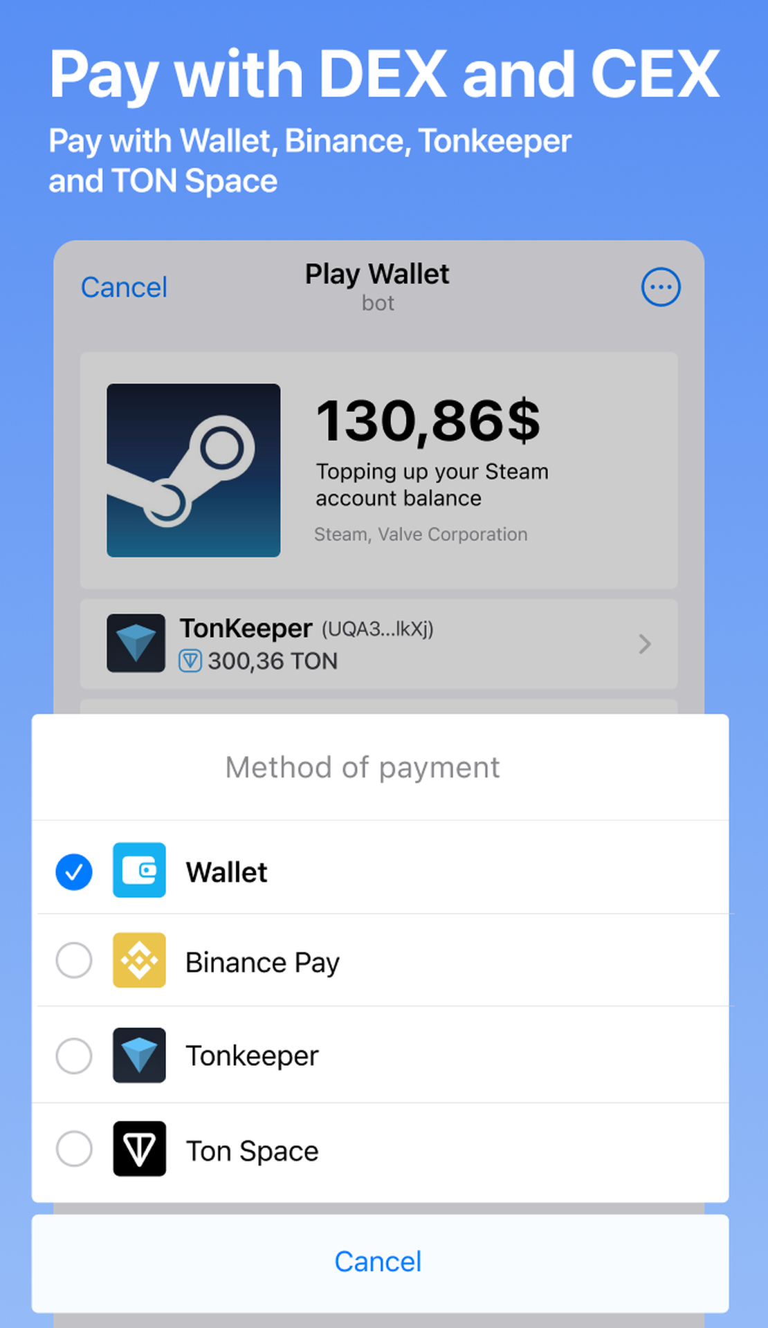 Play Wallet App Image