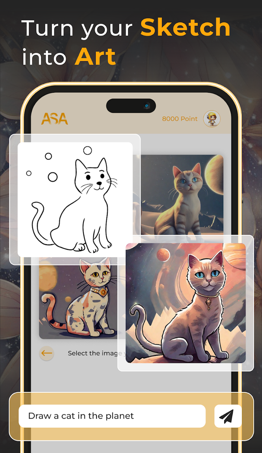 AI Sketch Art App Image