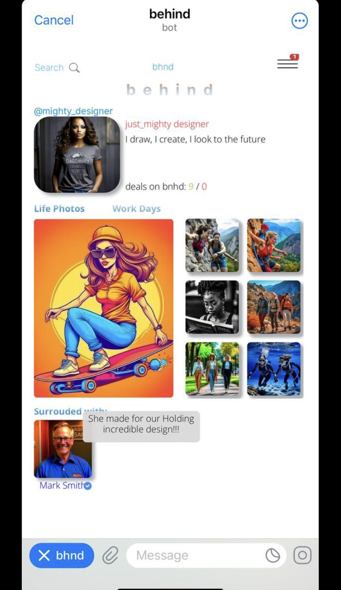 behind App Image