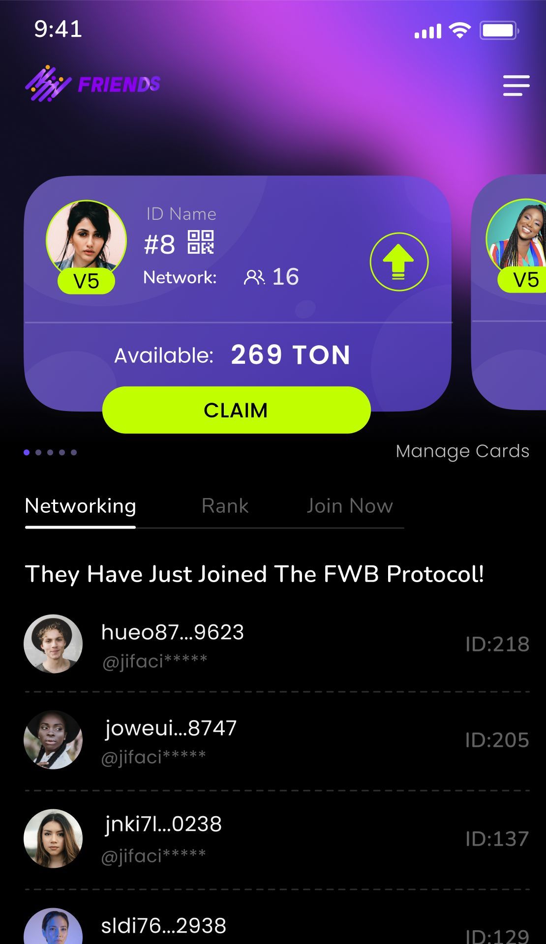 Friends Protocol App Image