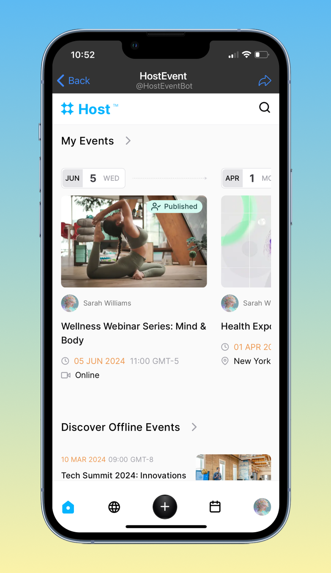 Host.tg App Image