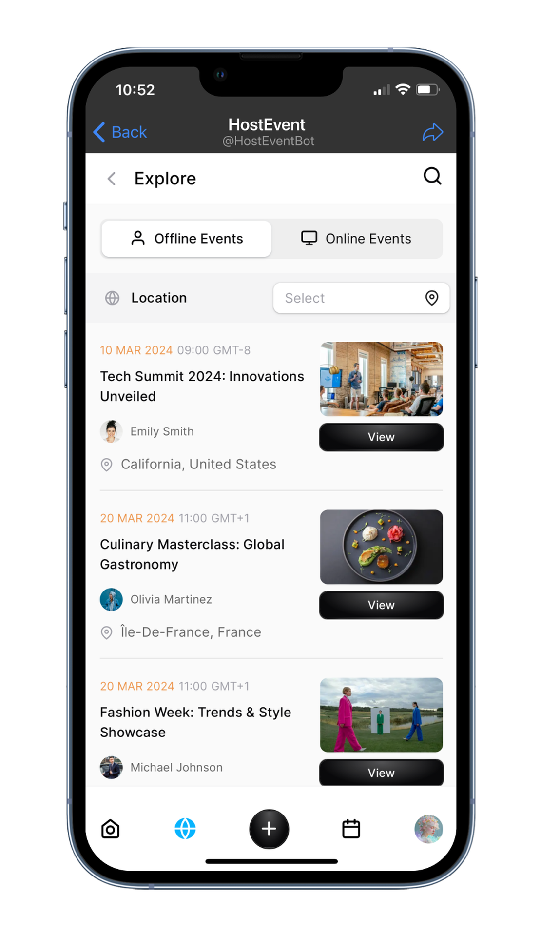 Host.tg App Image