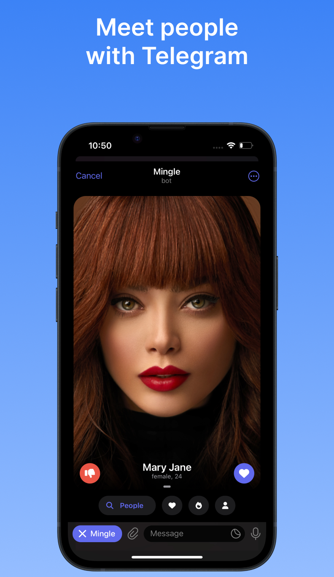 Mingle App Image